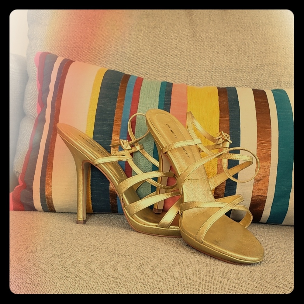 Women's Gold Sandal
